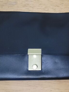 Charing Cross Black Leather Travel, Document, Passport Wallet